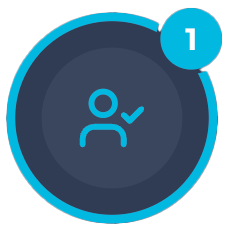 1 verification icon